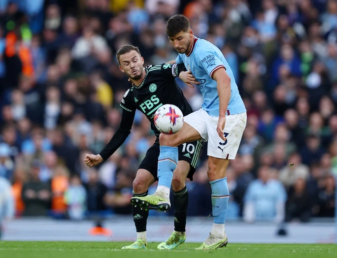 James Maddison và đồng đội bỏ lỡ nhiều tình huống có thể gỡ hòa.