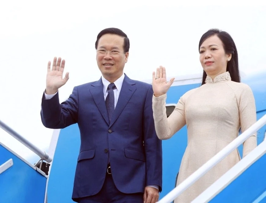 Chủ tịch nước Võ Văn Thưởng và phu nhân sẽ thăm chính thức Nhật Bản từ ngày 27 đến ngày 30/11.