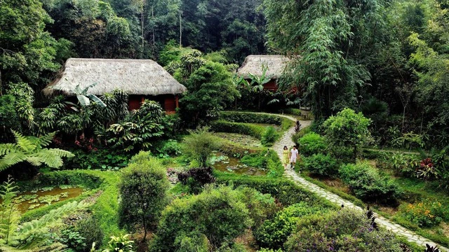 Panhou Retreat là sự giao hòa giữa thiên nhiên hoang sơ và giá trị văn hóa của vùng lõi di sản.