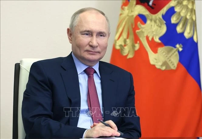 Tổng thống Nga Vladimir Putin.