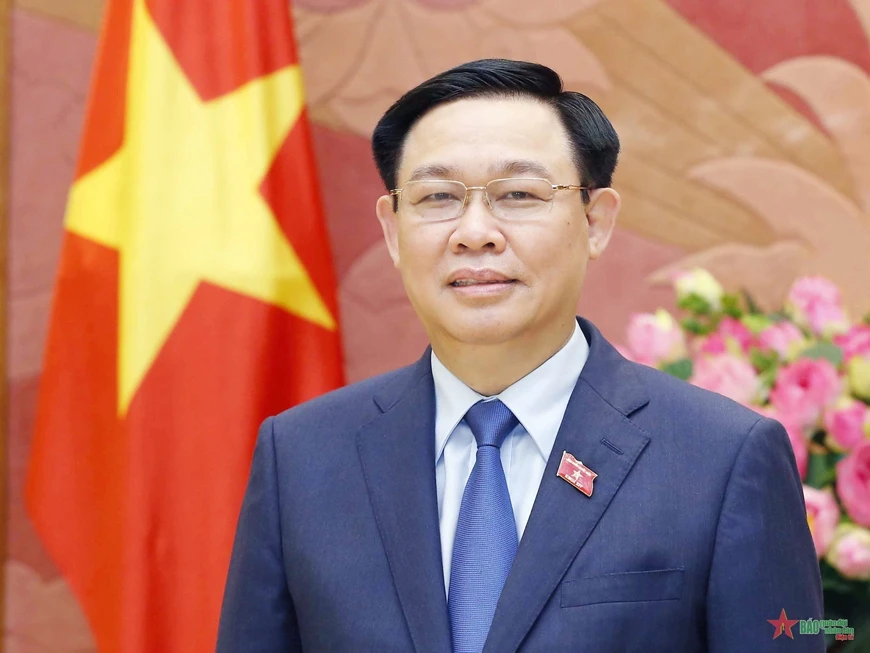 Chủ tịch Quốc hội Vương Đình Huệ.
