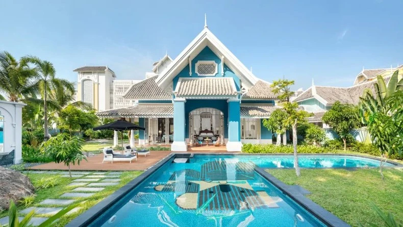 Khu nghỉ dưỡng JW Marriott Phu Quoc mang tới không gian hoài cổ.