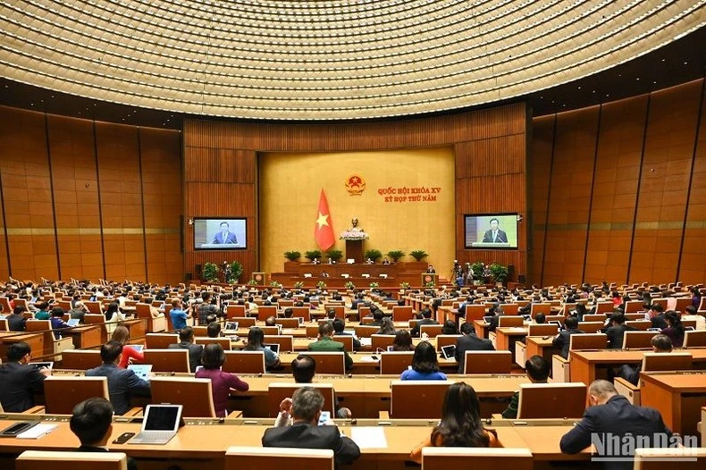 Quang cảnh phiên bế mạc.