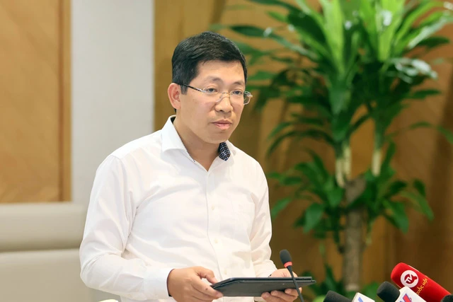 Ông Lưu Đình Phúc - Cục trưởng Cục Báo chí - phát biểu tại sự kiện.