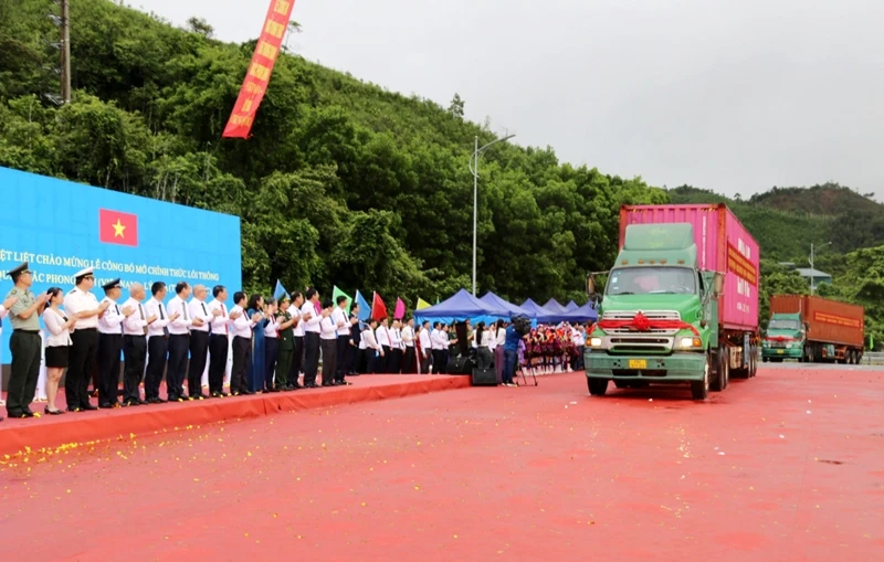 Thông quan một số chuyến hàng.