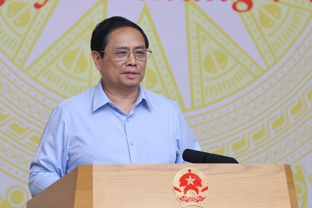 Thủ tướng Phạm Minh Chính chủ trì cuộc làm việc của Thường trực Chính phủ với Ban Chấp hành Hiệp hội SME Việt Nam.