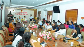 Phường Sa Pa gặp mặt cán bộ quản lý trường học trước khi sắp xếp, cơ cấu lại nhân sự