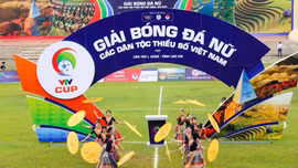 Tổng duyệt Lễ khai mạc Giải bóng đá nữ các dân tộc thiểu số Việt Nam - VTV Cup lần thứ I