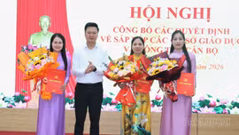Phường Âu Lâu giảm 62,5% số cơ sở giáo dục sau sắp xếp