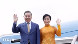 Tổng Bí thư, Chủ tịch nước Tô Lâm cùng Phu nhân bắt đầu thăm cấp Nhà nước Liên bang Nga