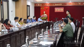 Kiểm tra công tác an ninh mạng, an toàn thông tin tại xã Lục Yên