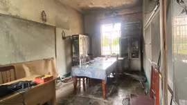 Cháy trường tiểu học ở Quảng Ngãi, phát hiện Phó Hiệu trưởng tử vong