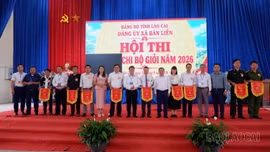 Bản Liền, Bảo Nhai tổ chức Hội thi Bí thư chi bộ giỏi năm 2026