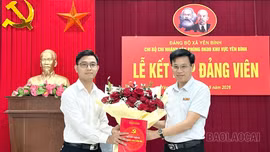 Yên Bình hoàn thành chỉ tiêu kết nạp đảng viên năm 2026 trước 4 tháng