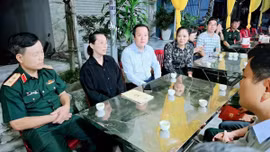 Thiếu tá Trần Văn Tùng sẽ được truy thăng quân hàm lên Trung tá