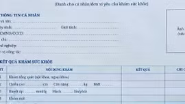 Bộ Y tế yêu cầu chấn chỉnh việc cấp giấy khám sức khỏe với "thời gian rất nhanh"
