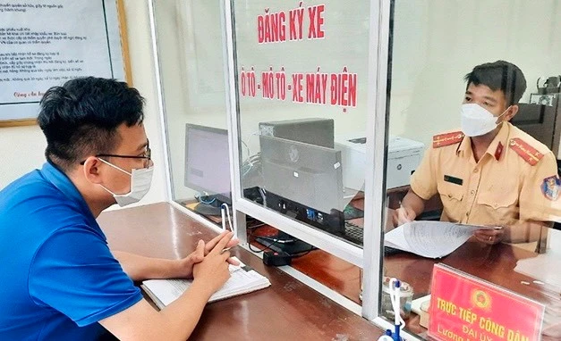 Từ 15/8 tới sẽ cấp và quản lý biển số xe theo mã định danh.