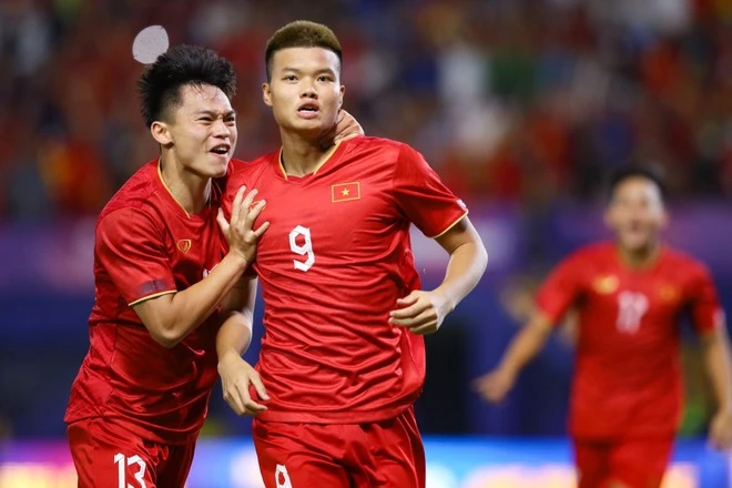 U22 Việt Nam đang chơi tốt lên sau từng trận.