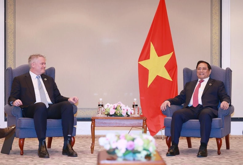 Thủ tướng tiếp ông Mathias Cormann, Tổng Thư ký Tổ chức Hợp tác và Phát triển kinh tế (OECD).