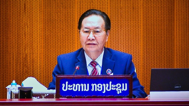 Phó Chủ tịch Quốc hội Lào Chaleun Yiapaoher.