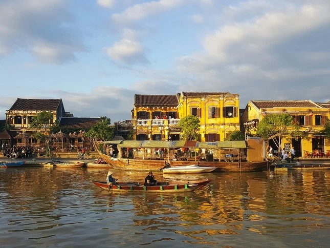 Vẻ đẹp yên bình của phố cổ Hội An.
