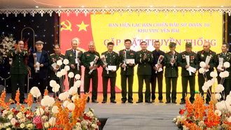 Ban Liên lạc Bạn chiến đấu Sư đoàn 10, khu vực Yên Bái gặp mặt truyền thống năm 2025