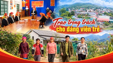 Trao trọng trách cho đảng viên trẻ