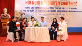 Hội nghị chuyên đề nâng cao chất lượng hoạt động của hợp tác xã, tổ hợp tác do phụ nữ quản lý
