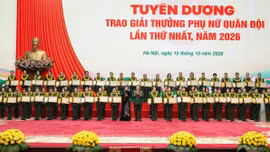 Nữ quân nhân Lào Cai duy nhất trong toàn Quân khu 2 nhận Giải thưởng Phụ nữ Quân đội năm 2026