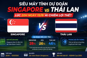 Siêu máy tính dự đoán Singapore vs Thái Lan lúc 20h ngày 15/8: Ai chiếm lợi thế?