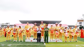 Phường Lào Cai giành giải Nhất tại Hội thi chữa cháy và cứu nạn, cứu hộ