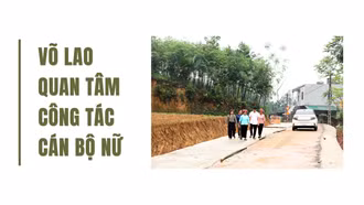 Võ Lao quan tâm công tác cán bộ nữ