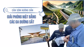 Cần sớm hướng dẫn giải phóng mặt bằng các ga đường sắt