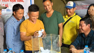 Người dân Nậm Tông bốc thăm vị trí nhà, sẵn sàng về nơi ở mới