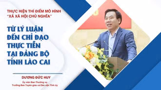 Từ lý luận đến chỉ đạo thực tiễn tại Đảng bộ tỉnh Lào Cai