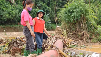 Công ty TNHH MTV Tân Phú khẩn trương khắc phục sự cố thuỷ lợi sau mưa lũ