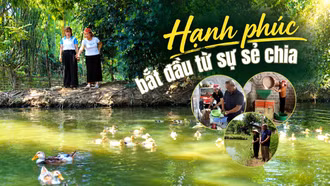 Hạnh phúc bắt đầu từ sự sẻ chia