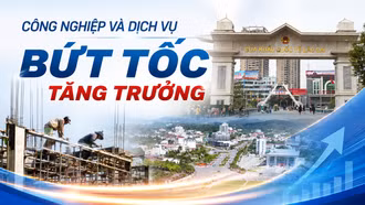 Công nghiệp và dịch vụ bứt tốc tăng trưởng