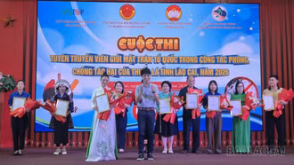 Sôi nổi Cuộc thi “Tuyên truyền viên giỏi Mặt trận Tổ quốc trong công tác phòng, chống tác hại của thuốc lá” tỉnh Lào Cai