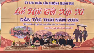 Tết Xíp Xí của đồng bào Thái 