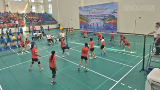 Bế mạc Giải bóng chuyền hơi Người cao tuổi tỉnh Lào Cai lần thứ I năm 2026