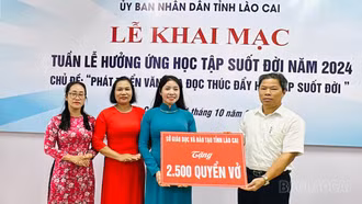 Phát động tuần lễ hưởng ứng học tập suốt đời năm 2024