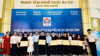 Lào Cai có 2 đề tài đạt giải Cuộc thi Sáng tạo thanh thiếu niên, nhi đồng toàn quốc lần thứ 20
