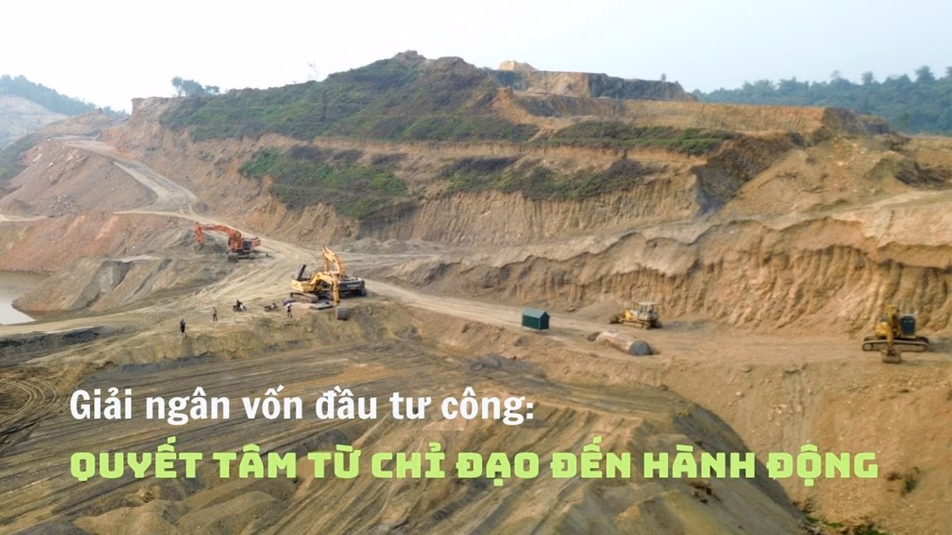Giải ngân vốn đầu tư công: Quyết tâm từ chỉ đạo đến hành động