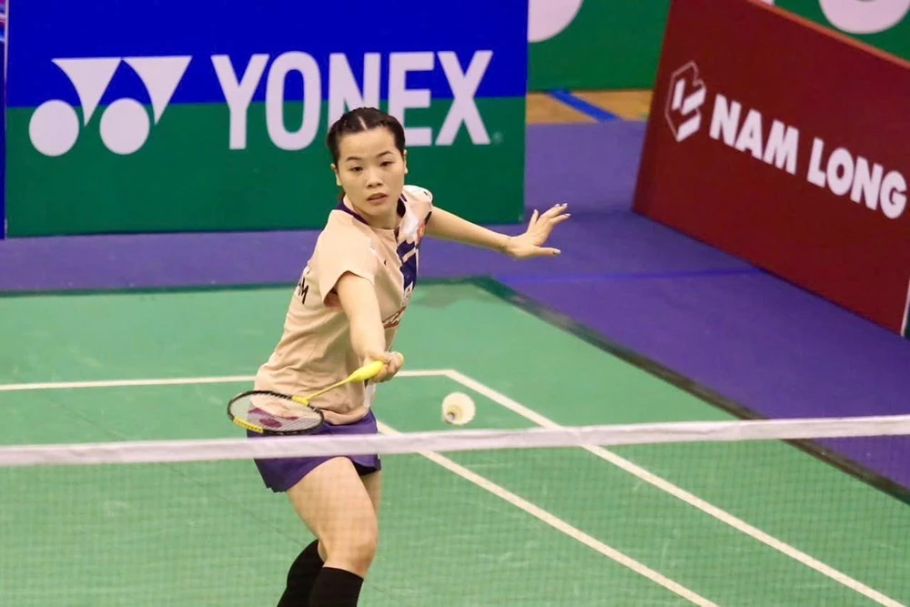 Thùy Linh tiếp tục có trận đấu khó khăn tại Vietnam Open 2025.