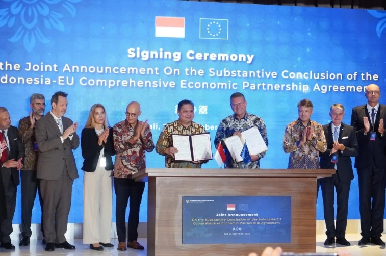Indonesia và EU hoàn tất đàm phán hiệp định thương mại ngày 23/9.