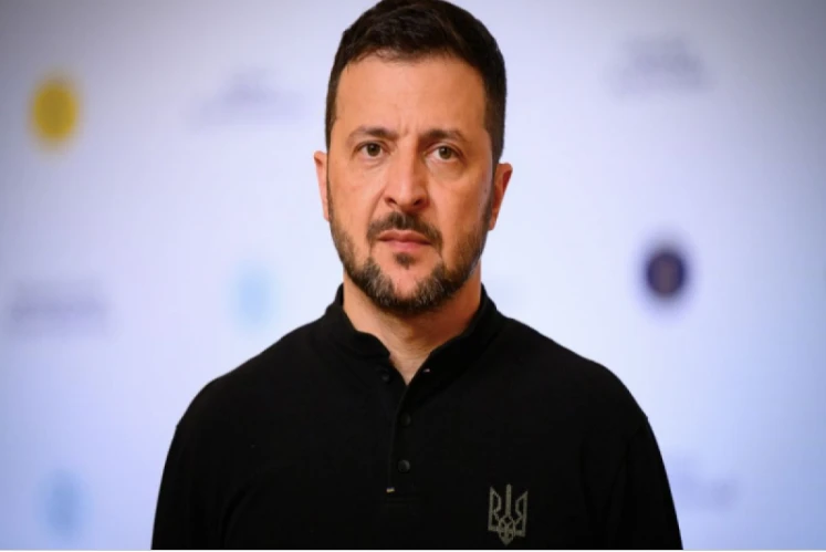 Tổng thống Ukraine Volodymyr Zelensky.