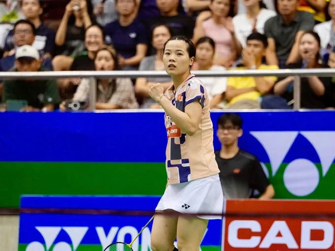 Nguyễn Thùy Linh thể hiện phong độ ấn tượng.