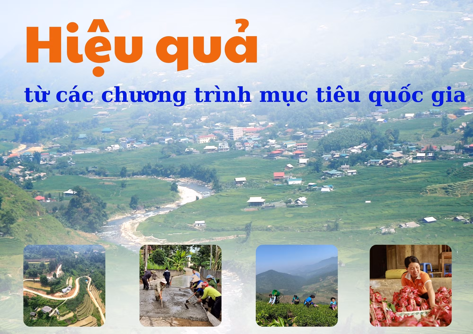 Hiệu quả từ các chương trình mục tiêu quốc gia