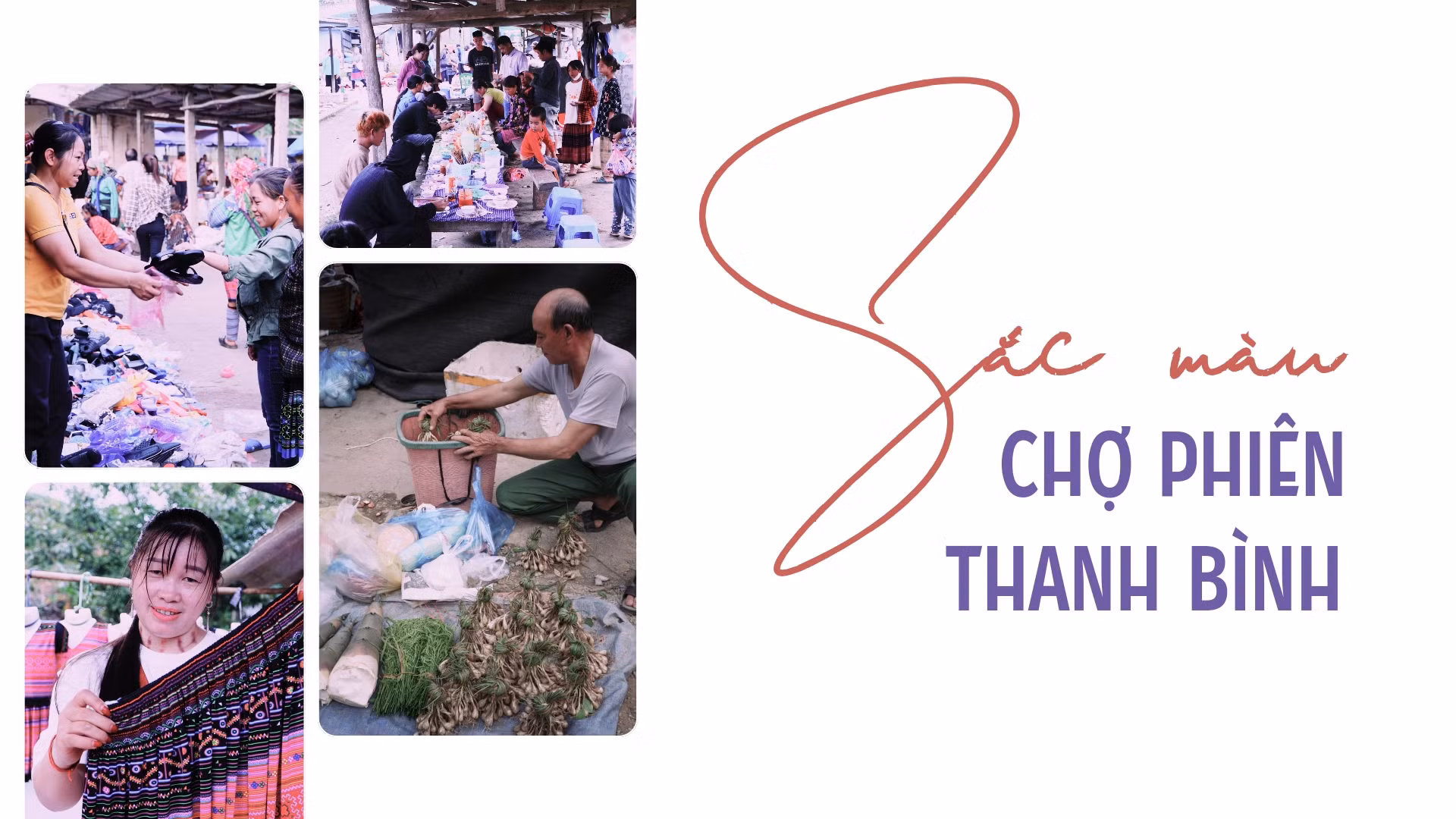 Sắc màu chợ phiên Thanh Bình